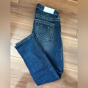 True Religion Jennie Big T Curvy Straight Jean